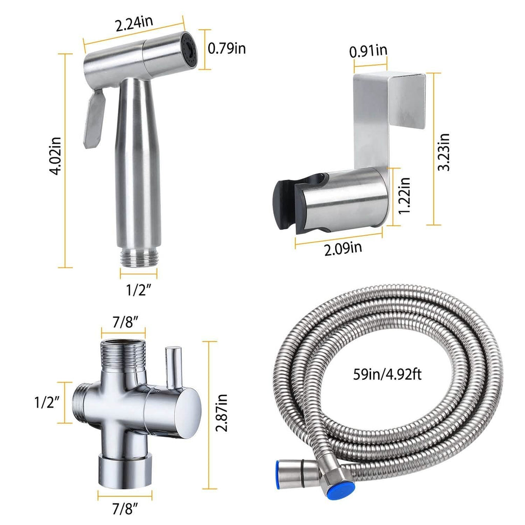 Handheld Bidet Sprayer Stainless Steel
