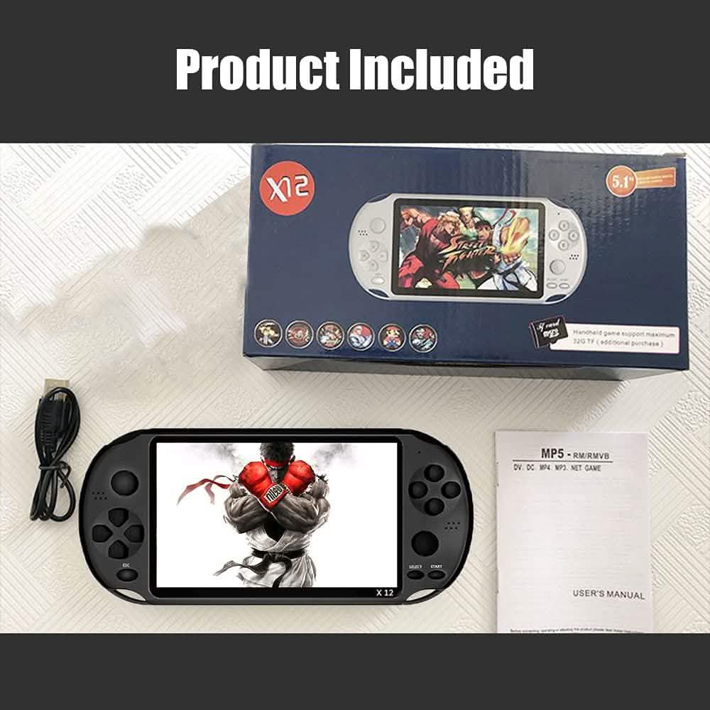 Handheld Game Console for Kids/Adults X12 Pro