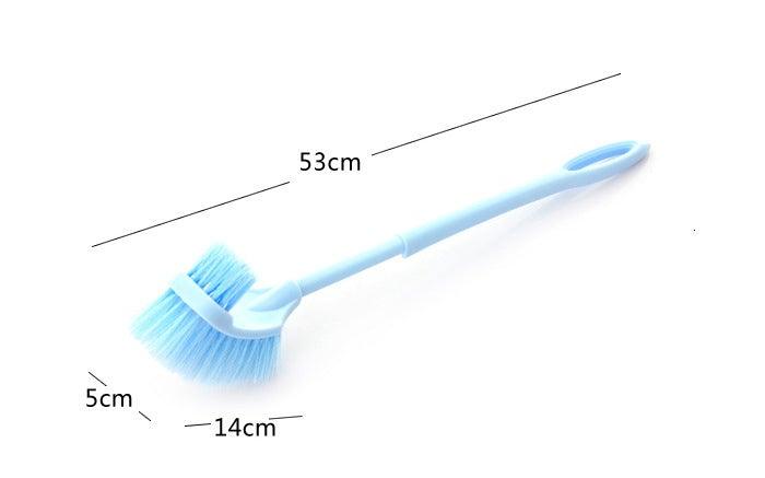 Handheld Toilet Cleaning Brush Household Toilet Cleaning Toilet Stain Powerful Stain Removal Brush Bathroom Accessories  Cleaning Tools For Bathroom Shower Sliding Door Tracks Kitchen Edge Corner Window Cleaning Brush