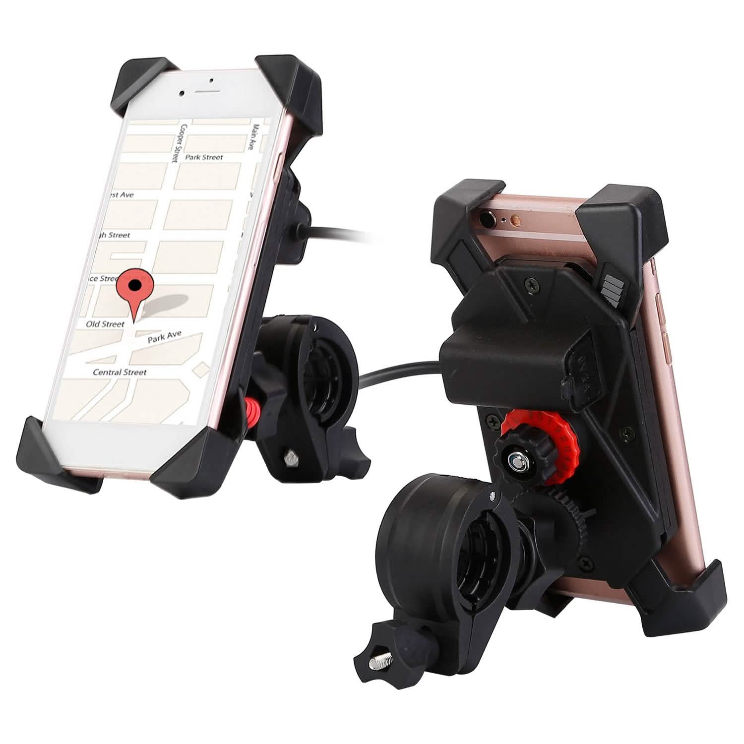 Handlebar Mirror Mobile Phone Holder