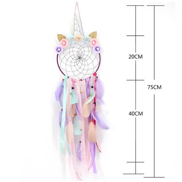 Handmade Feather Dream Catcher Wall Hanging Decoration