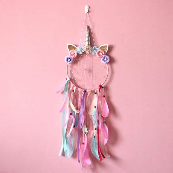 Handmade Feather Dream Catcher Wall Hanging Decoration