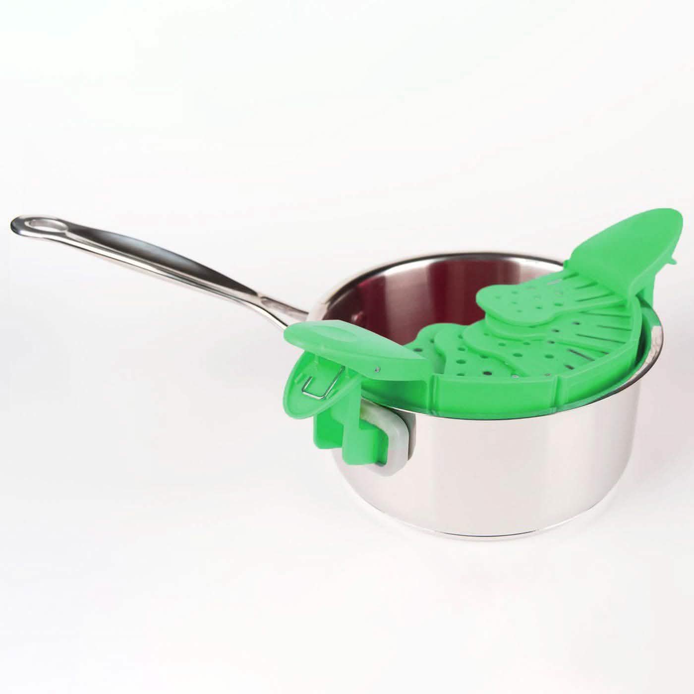 Hands-Free Easy Clip On Strainer