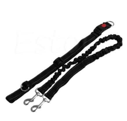 Hands Free Running Bungee Dog Leash - Assorted Colors