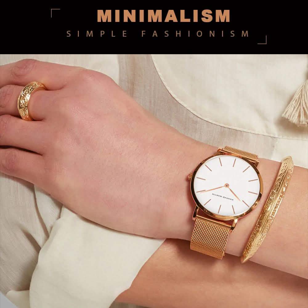Hannah Martin High Quality Waterproof Ladies Watch
