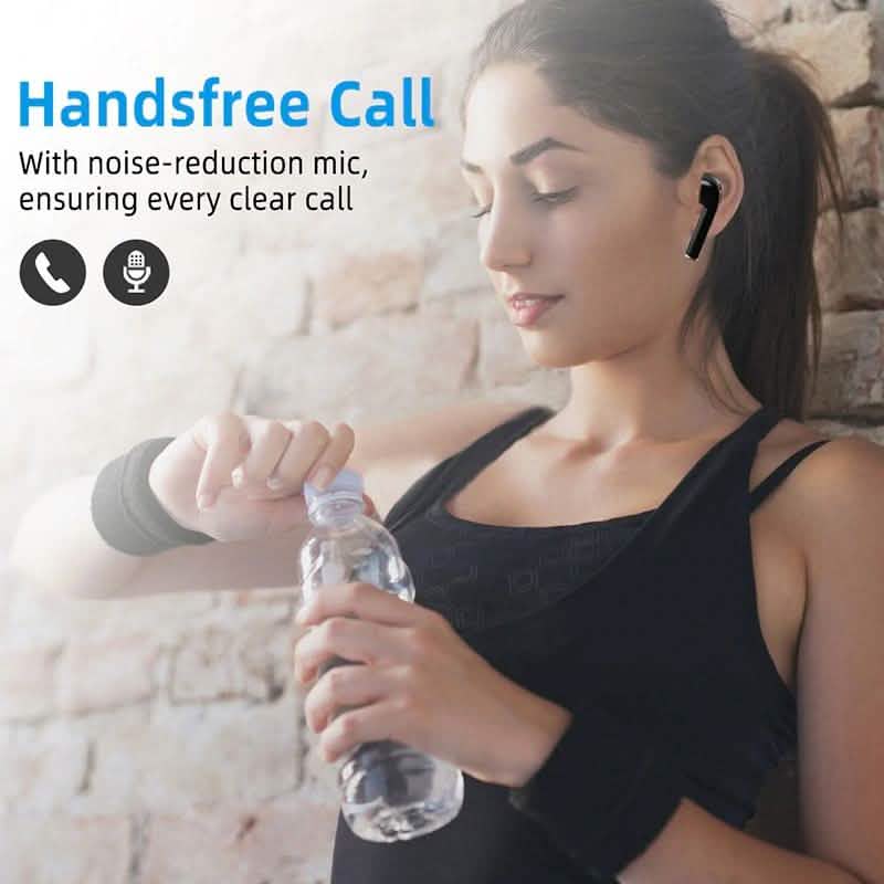 Hantoper Bluetooth Earphones TWS 5.0 Wireless Earbuds