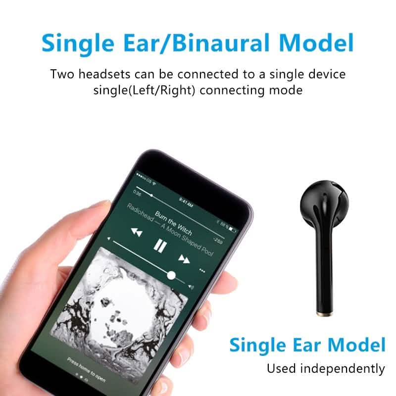 Hantoper Bluetooth Earphones TWS 5.0 Wireless Earbuds