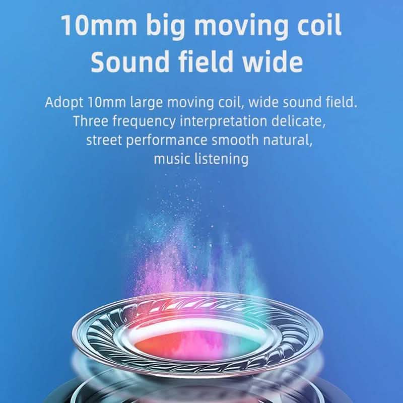 Hantoper Bluetooth Earphones TWS 5.0 Wireless Earbuds