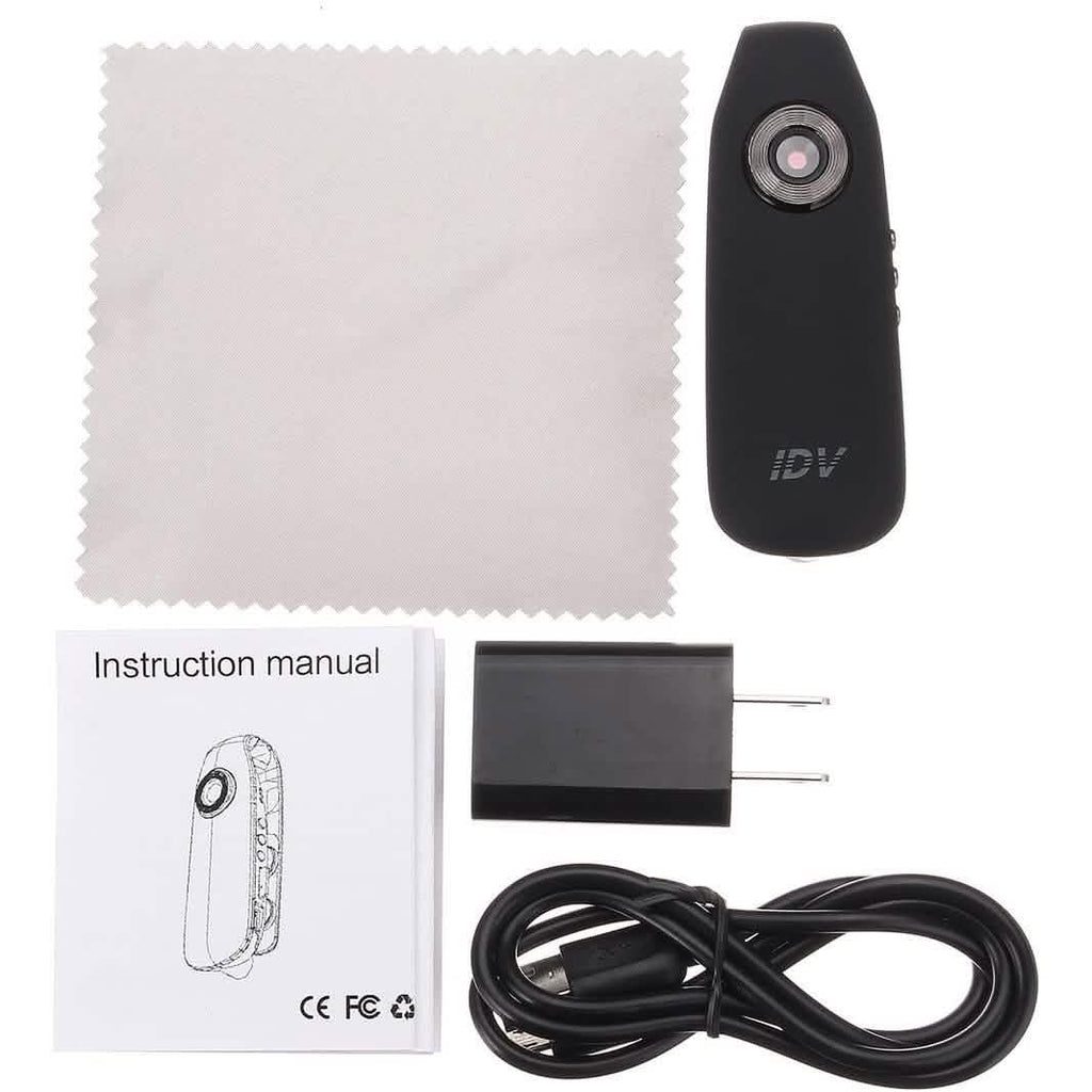 HD 1080P 130 Mini Camcorder Dash Cam Police Body Motorcycle Bike Motion Camera