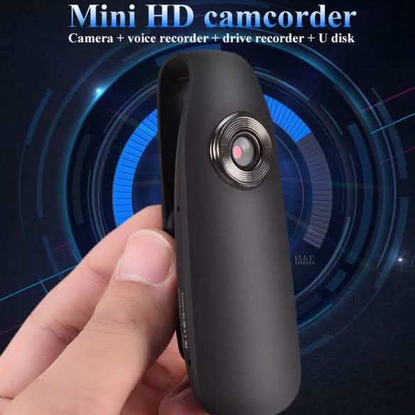 HD 1080P 130 Mini Camcorder Dash Cam Police Body Motorcycle Bike Motion Camera