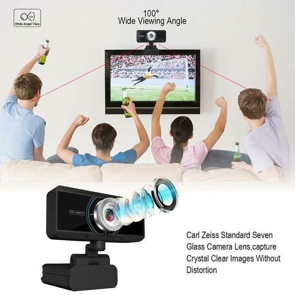 HD 1080P Desktop PC Video Calling Webcam with Microphone