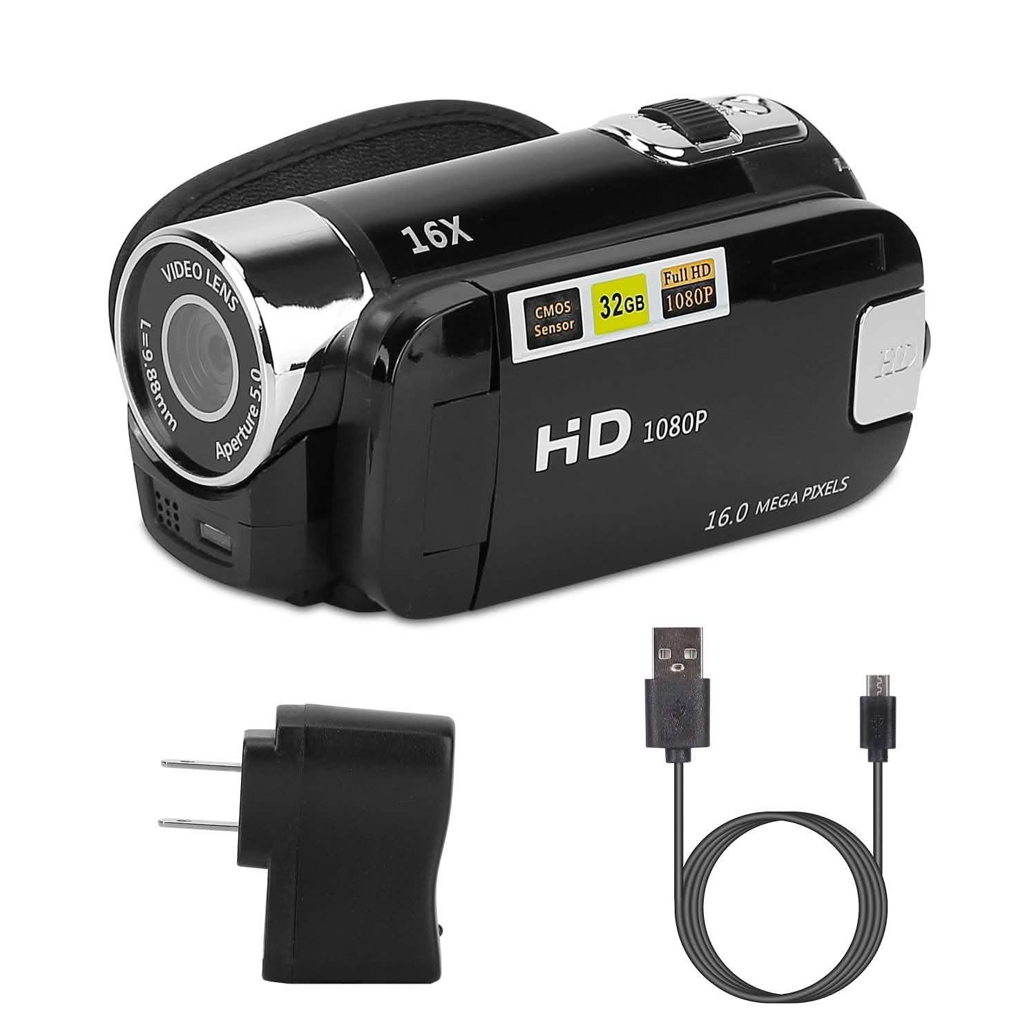 HD 1080P Digital Video Camcorder 16x Zoom DV Camera