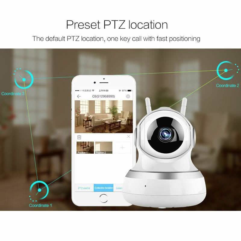 HD 1080P WiFi Smart IP Camera Wireless Webcam Home Security Network