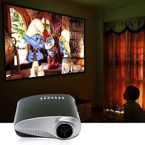 HD LED Projector Mini 3D Home Theater Cinema