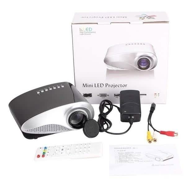 HD LED Projector Mini 3D Home Theater Cinema