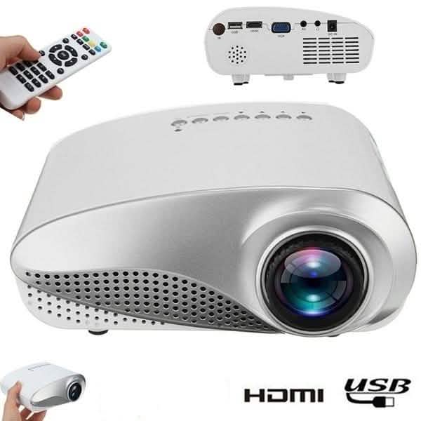 HD LED Projector Mini 3D Home Theater Cinema