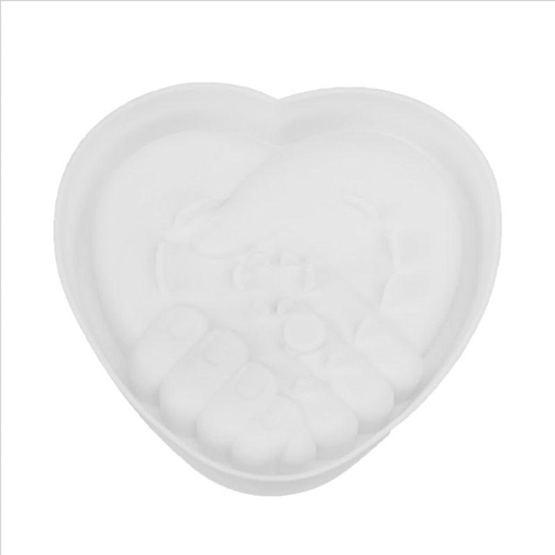 Heart Love Silicone Mold Hand In Hand Mould Cake Decorating Tools New Romantic Valentines Day Cake Mold Tools Silicone Heart Shaped Cake Mold Large Baking Mold For Cake Decorating Candy Making Chocolate