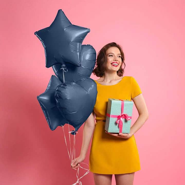 Heart Shape Foil Heart Love Balloons