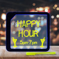 Hearth & Haven Florescent LED Marker Message Board