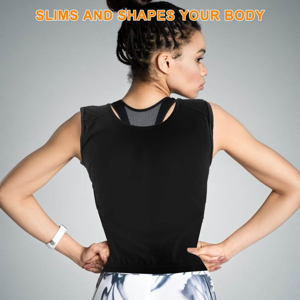 Heat Trapping Pullover Sweat Gym Vest