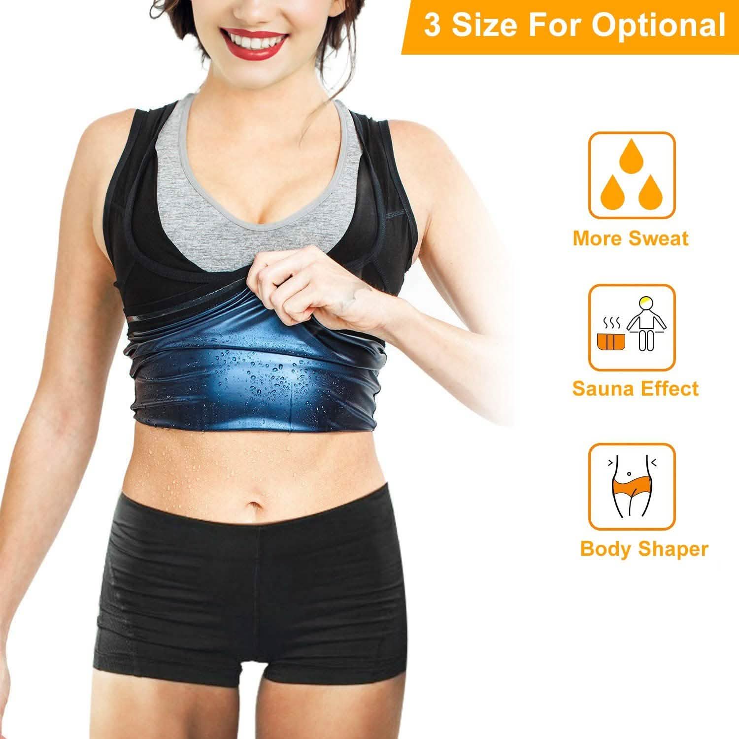 Heat Trapping Pullover Sweat Gym Vest