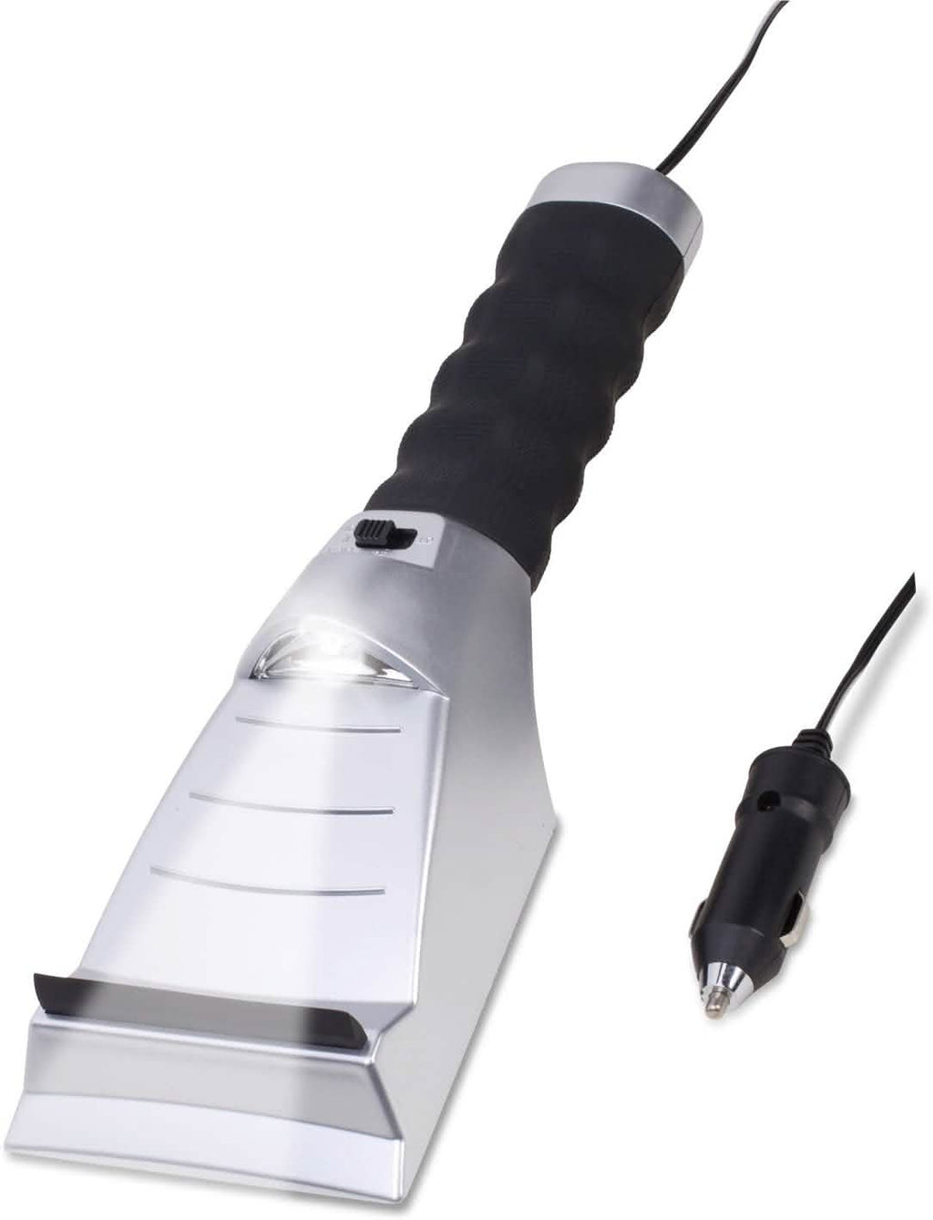 Heated Ice Scraper with Built-in Flashlight