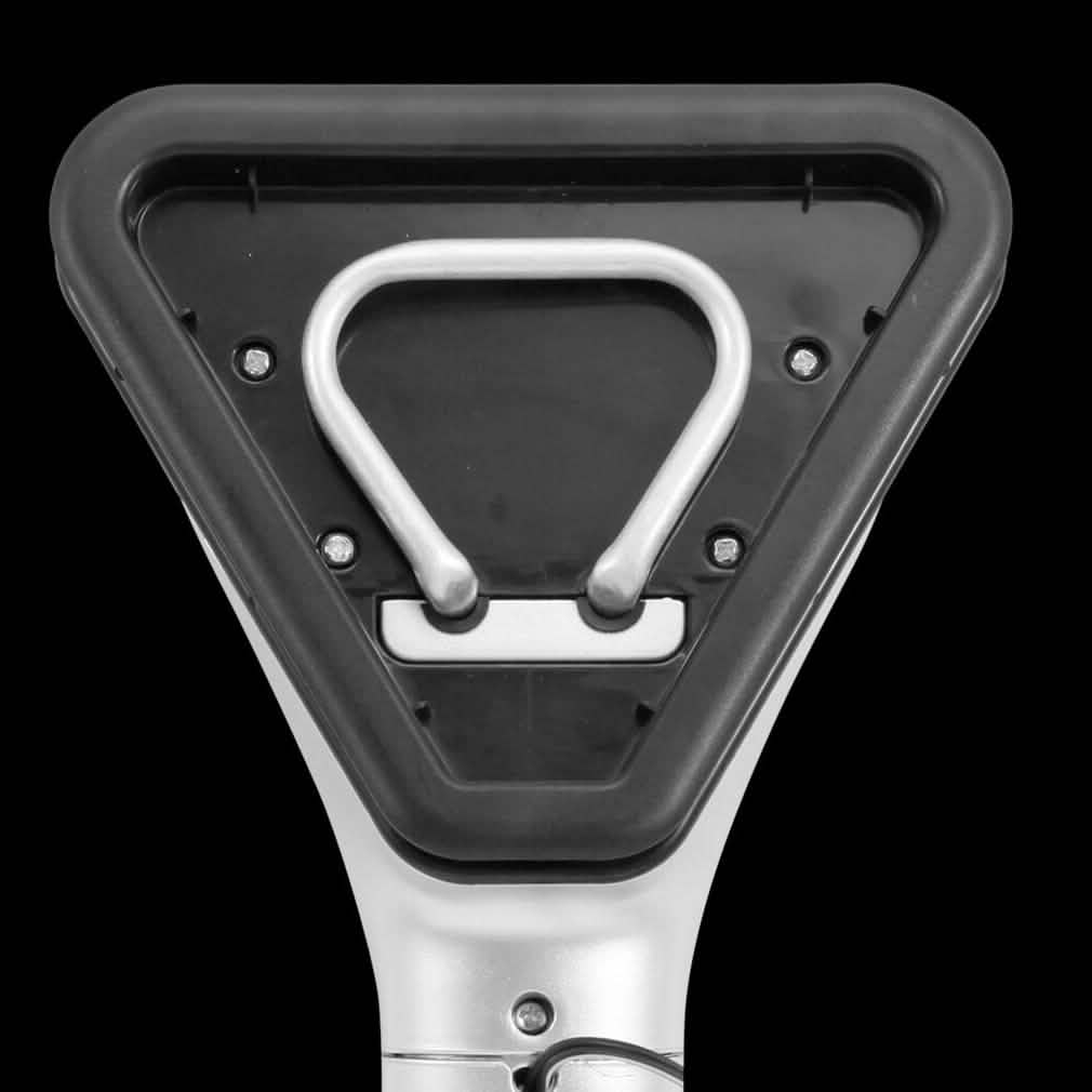 Heated Ice Scraper with Built-In Wide-Beam LED Light