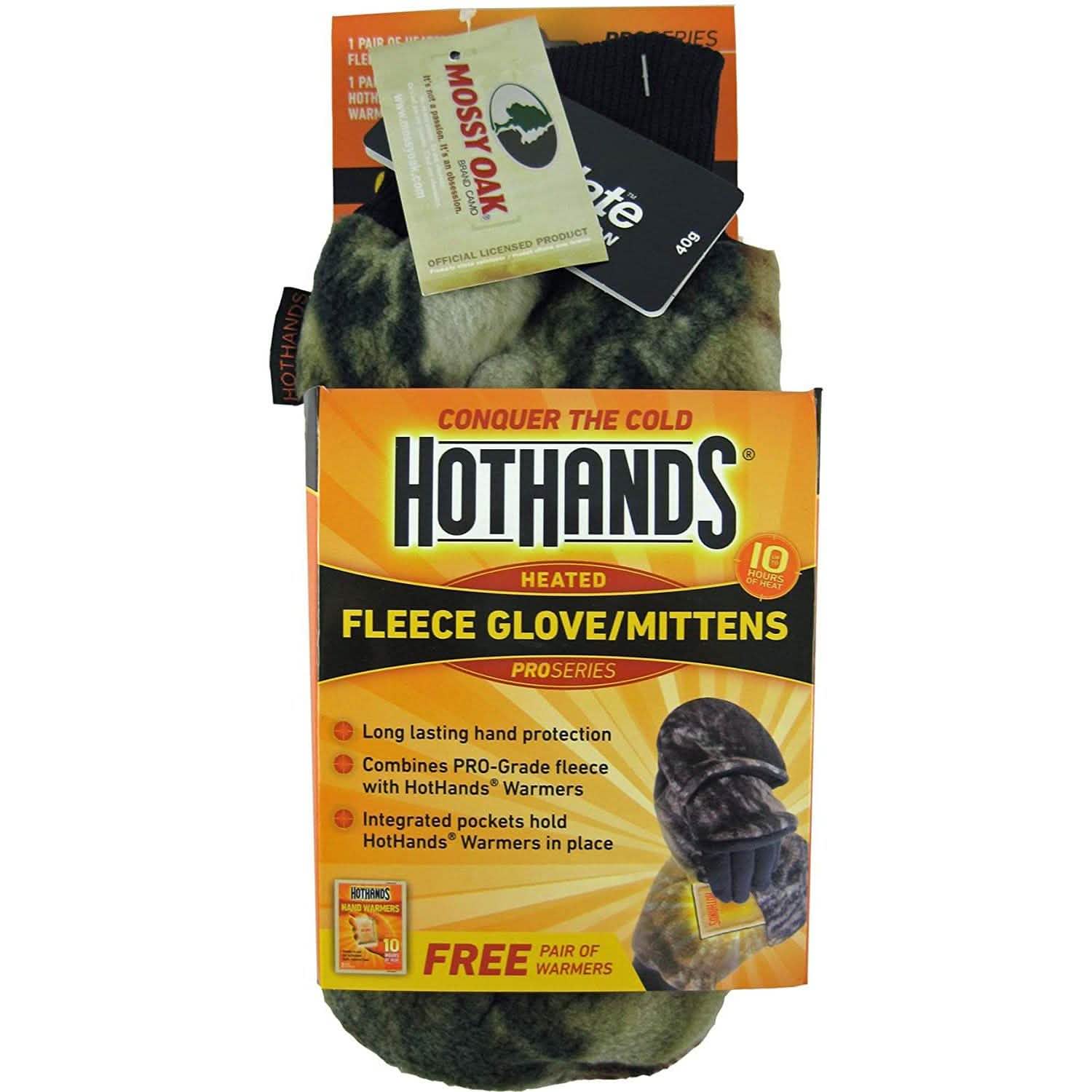 Heatmax Heated Fleece Mittens