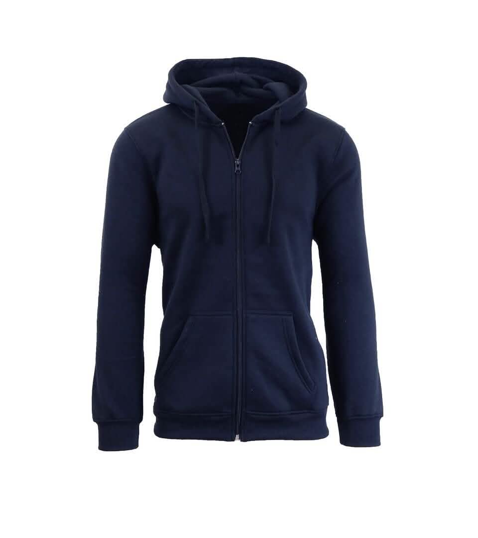 Heavy Fleece Lined Zippered or Pullover Hoodie - Size XXXL