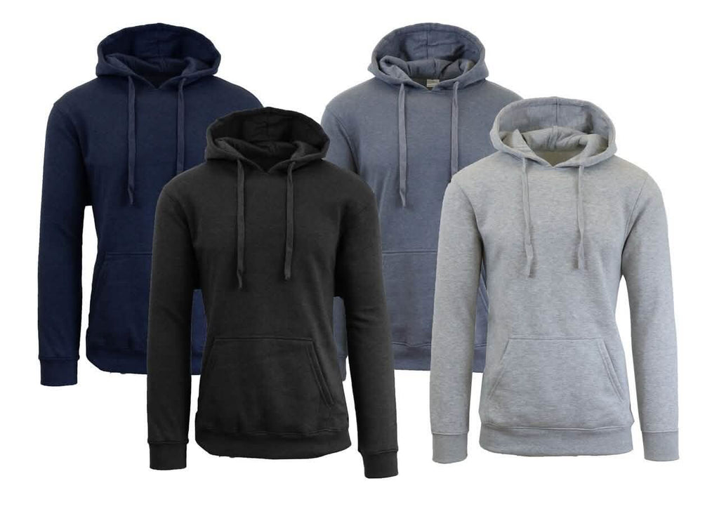 Heavy Fleece Lined Zippered or Pullover Hoodie - Size XXXL