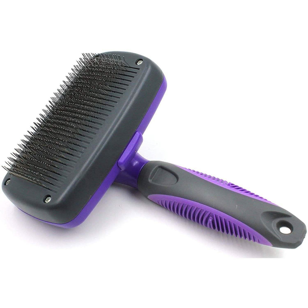 Hertzko Self Cleaning Slicker Brush
