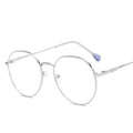 Hexagonal Eyeglasses Frame Anti Blue Ray Glasses Black Stylish Attraction Anti Blue Light Blocking Glasses For Men & Women Computer Radiation Protection Goggle Clear Lens Eyeglasses Plain Mirror For  Unisex Eyewear