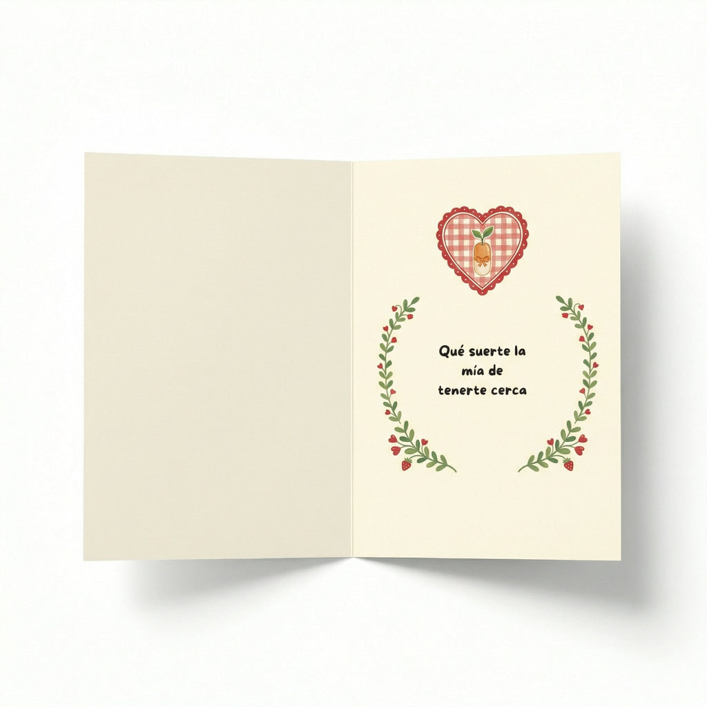 Farmacia Savia Tarjeta de Felicitación Con Mucho Cariño (1 unidad)