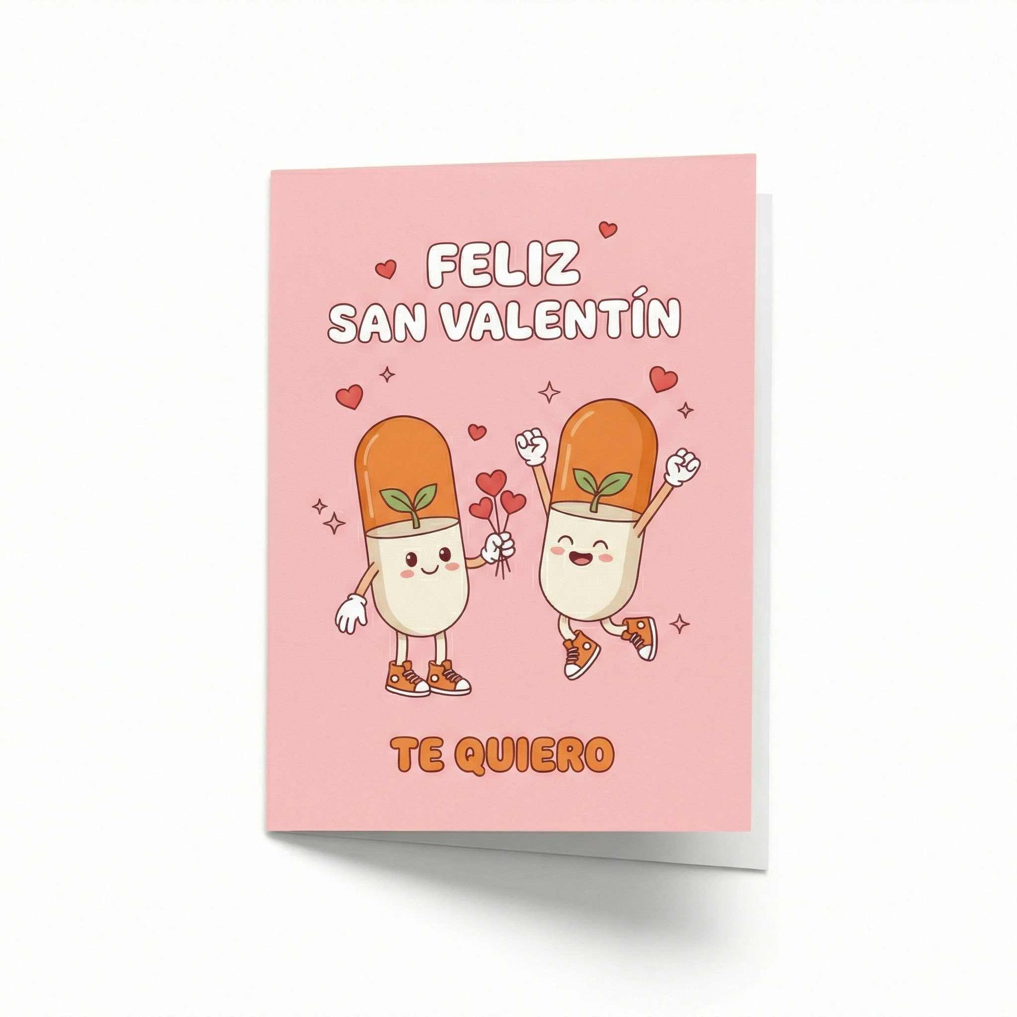 Farmacia Savia Tarjeta de Felicitación Feliz San Valentín Te Quiero (1 unidad)