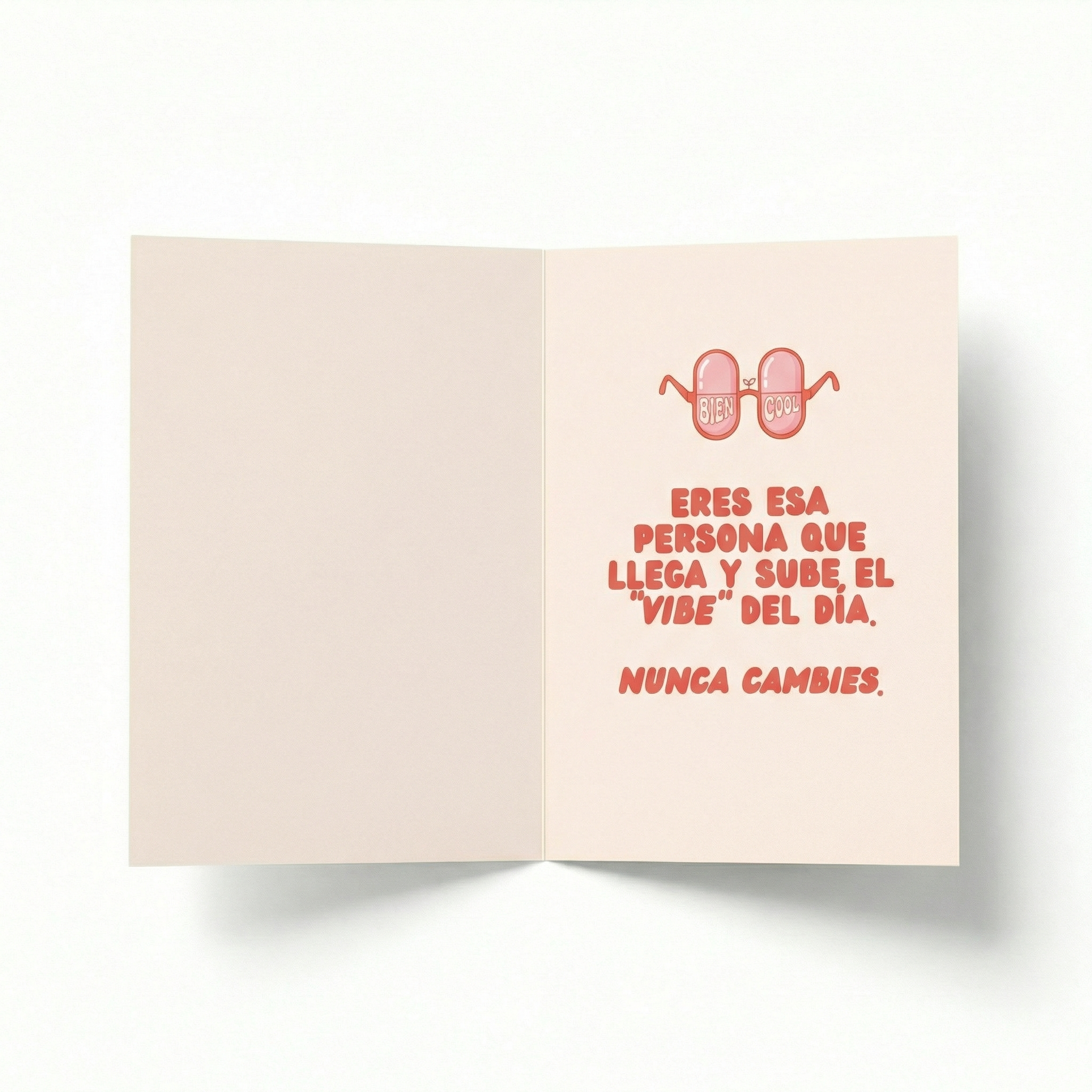 Farmacia Savia Tarjeta de Felicitación Yo Creo Que Eres Bien Cool (1 unidad)