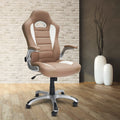 High Back Executive Sport Race Office Chair With Flip-up Arms