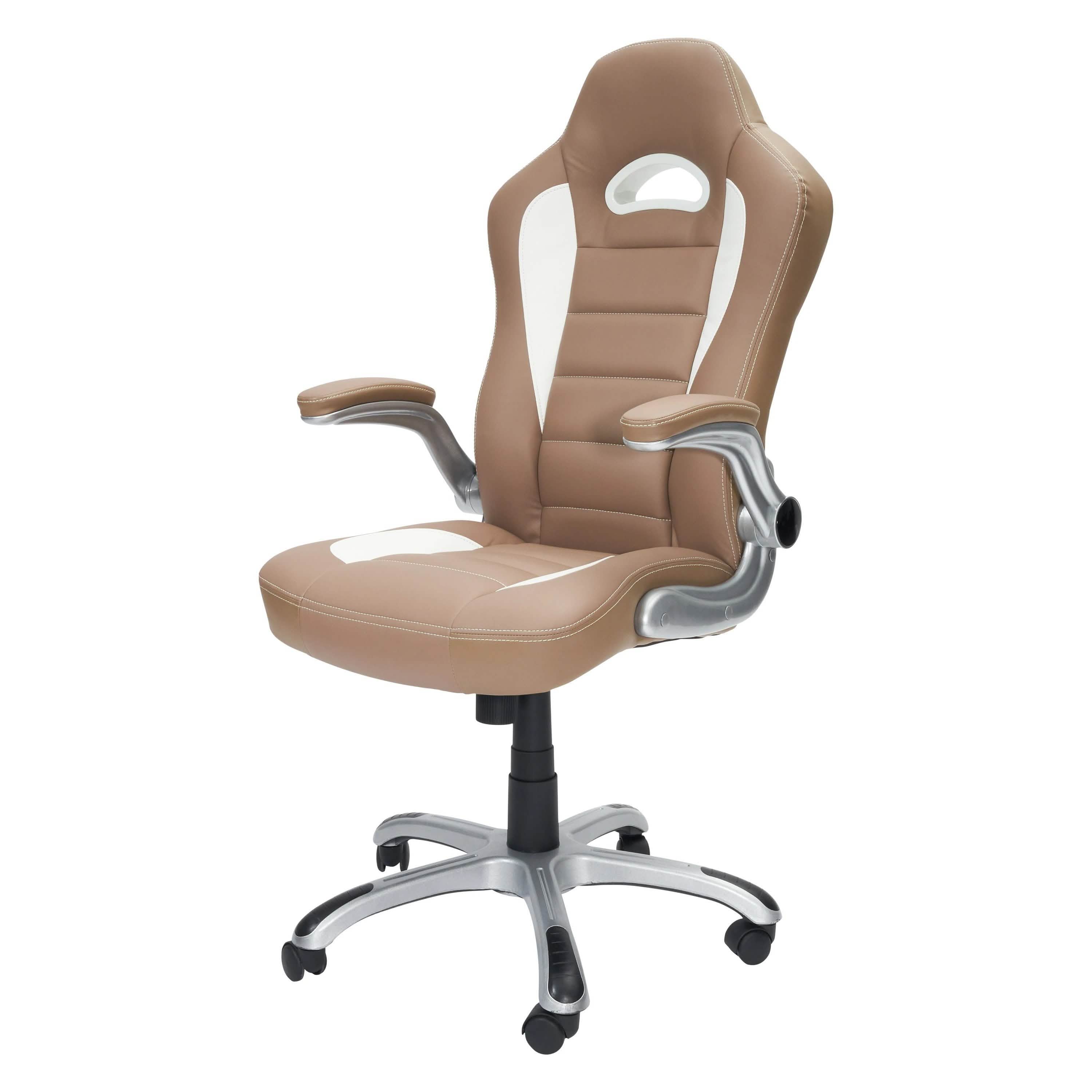 High Back Executive Sport Race Office Chair With Flip-up Arms