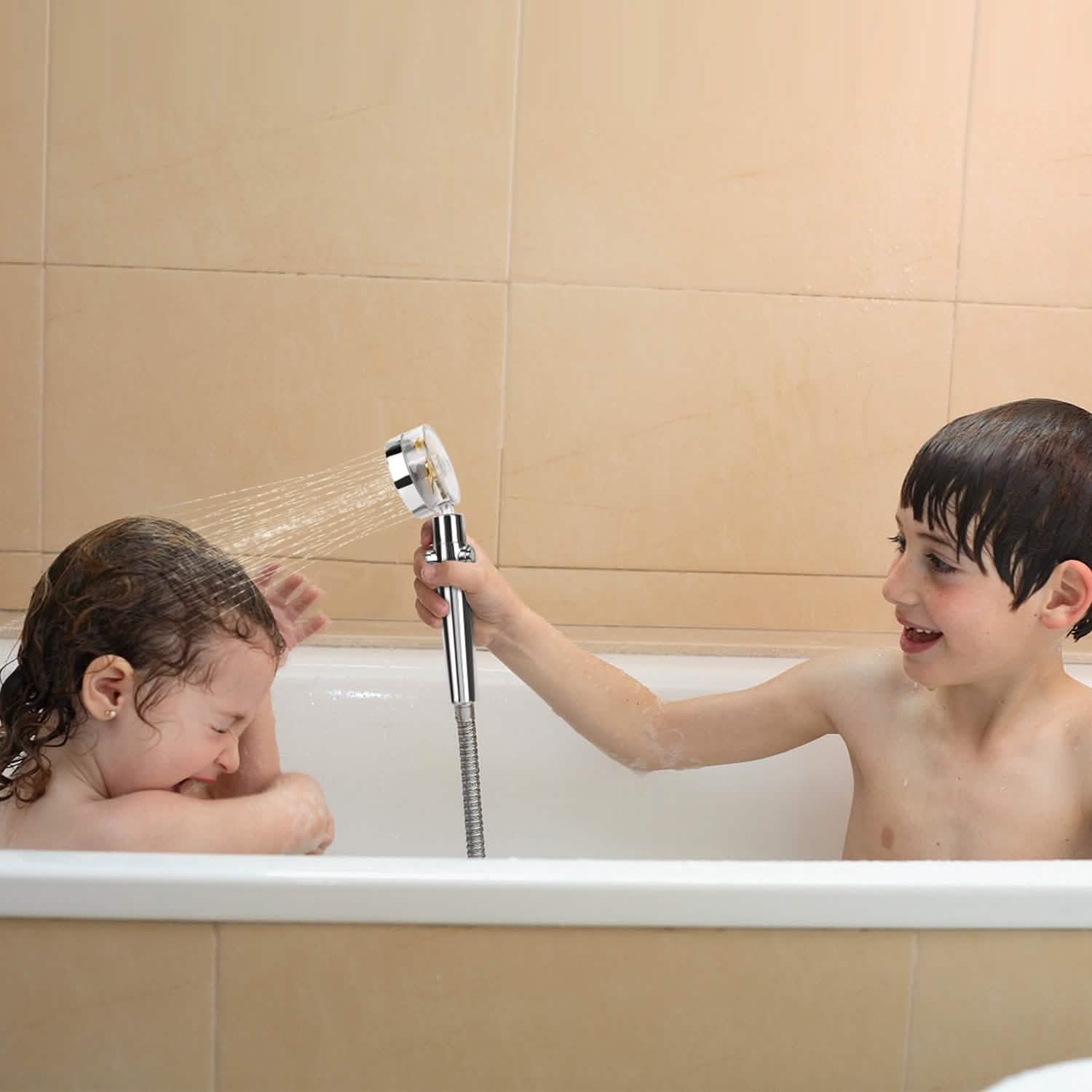 High Pressure Shower Head 360¬∞ Rotating Water Saving Handheld Shower Head