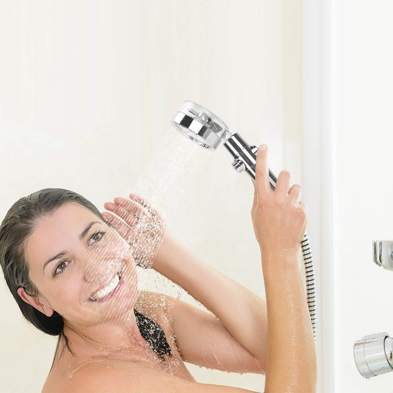High Pressure Shower Head 360¬∞ Rotating Water Saving Handheld Shower Head