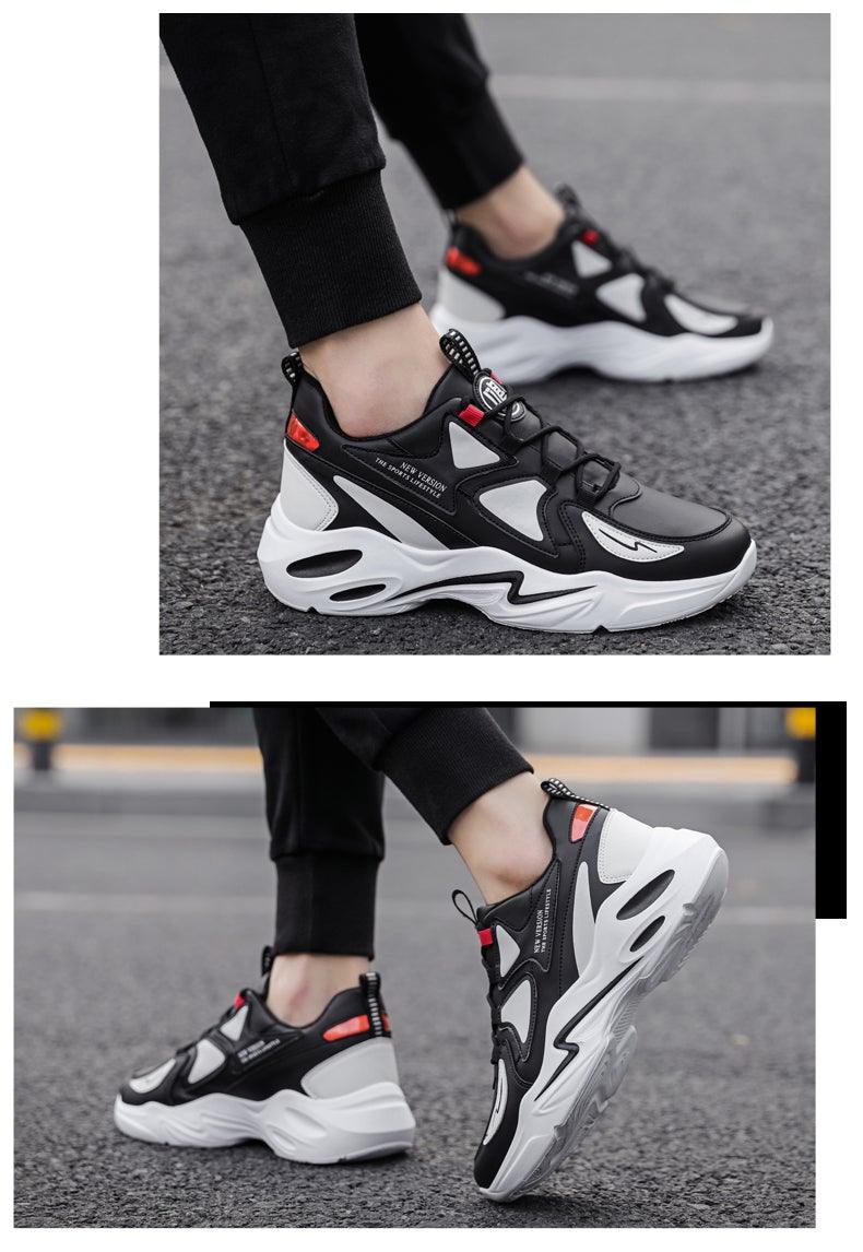 High Quality Fashion Men's Sneakers Air Mesh Casual Sneakers Comfortable Mixed Colors Sneakers Luxury Non Slip Tennis Sport Athletic Walking Fashion Sneakers