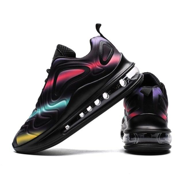 High Quality Fashion Men's Sneakers Air Mesh Casual Sneakers Comfortable Mixed Colors Sneakers Luxury Non Slip Tennis Sport Athletic Walking Fashion Sneakers