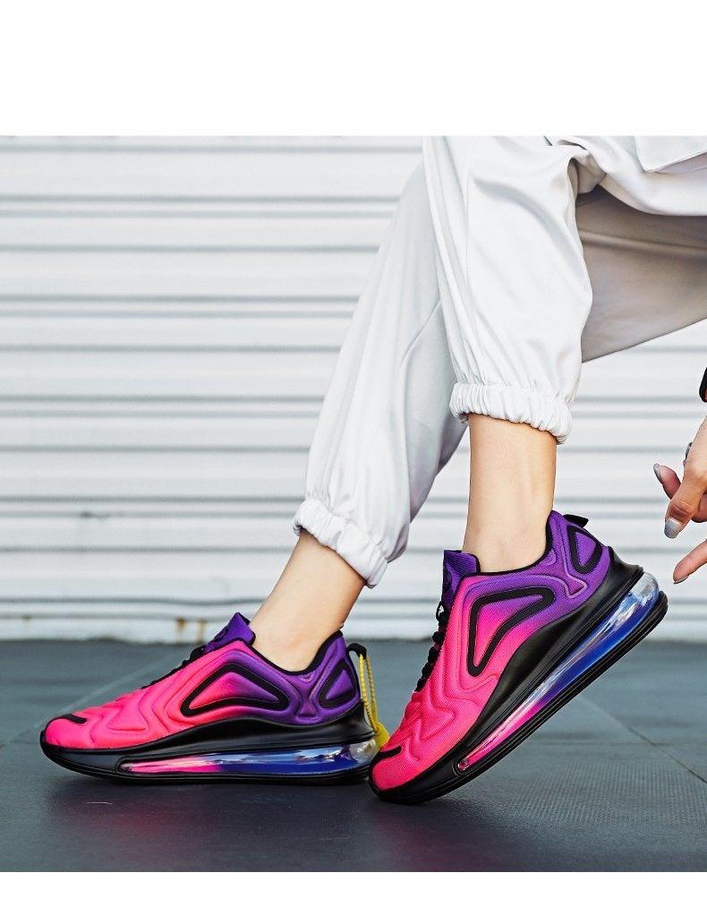 High Quality Fashion Men's Sneakers Air Mesh Casual Sneakers Comfortable Mixed Colors Sneakers Luxury Non Slip Tennis Sport Athletic Walking Fashion Sneakers