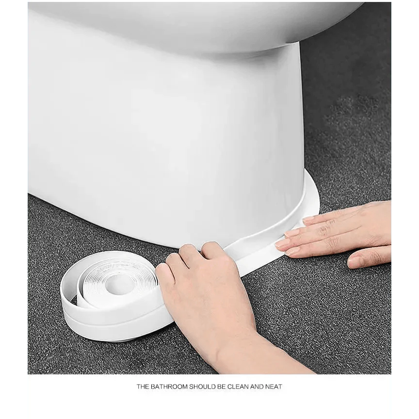High Quality PVC Waterproof Wall Sticker Self Adhesive Sink Stove Crack Strip Kitchen Bathroom Bathtub Corner Sealant Tape Waterproof