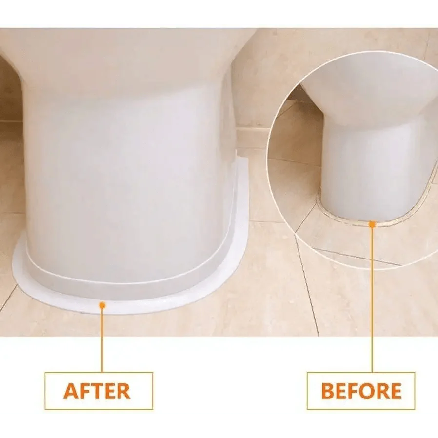 High Quality PVC Waterproof Wall Sticker Self Adhesive Sink Stove Crack Strip Kitchen Bathroom Bathtub Corner Sealant Tape Waterproof