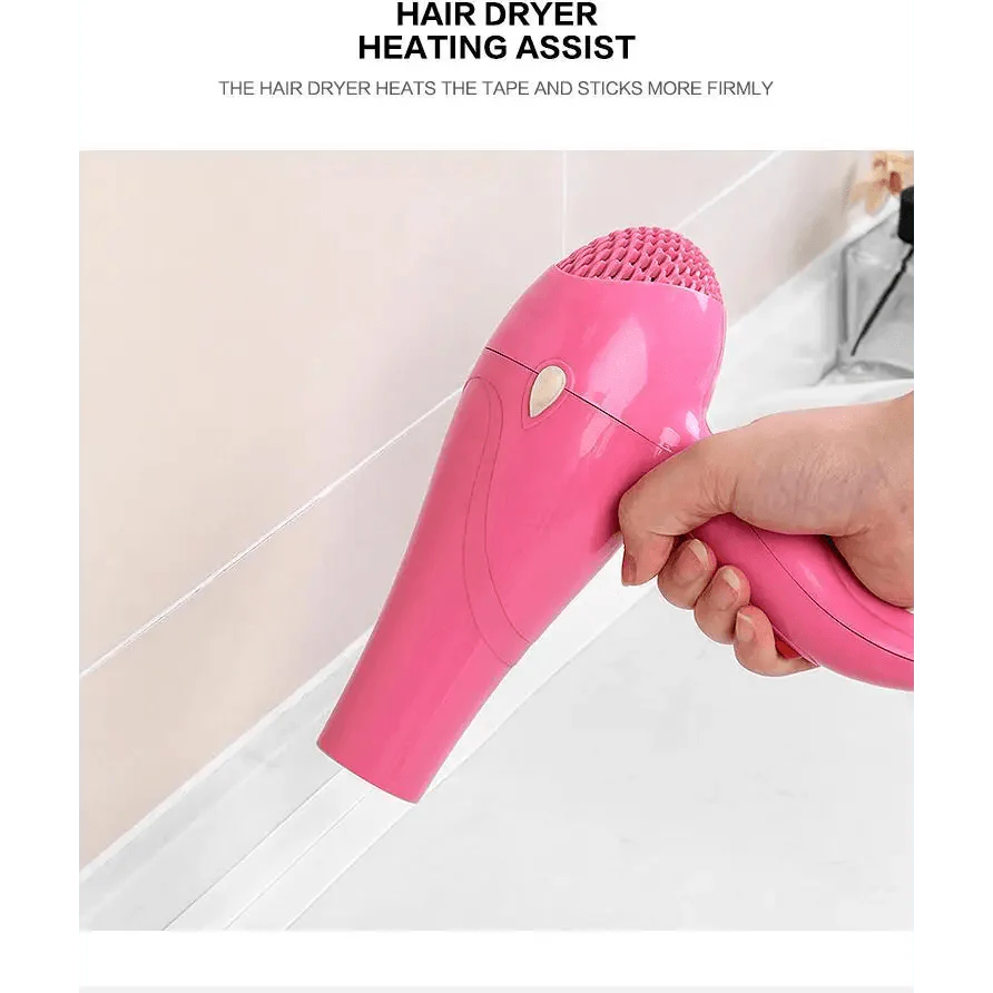 High Quality PVC Waterproof Wall Sticker Self Adhesive Sink Stove Crack Strip Kitchen Bathroom Bathtub Corner Sealant Tape Waterproof