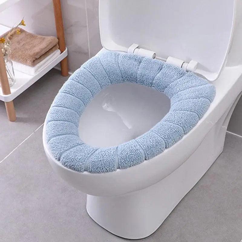 High Quality Universal Toilet Seat Cover Washable Unique Design Warm Flexible Covers Bright Colors