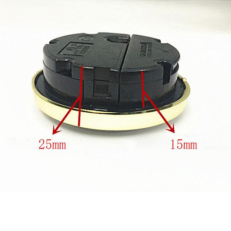 High Quality Vintage Black Metal Art Table Clock Metal Retro Silent Non-Ticking Battery Control Classic Roman dial Small Table Clock for Bedrooms