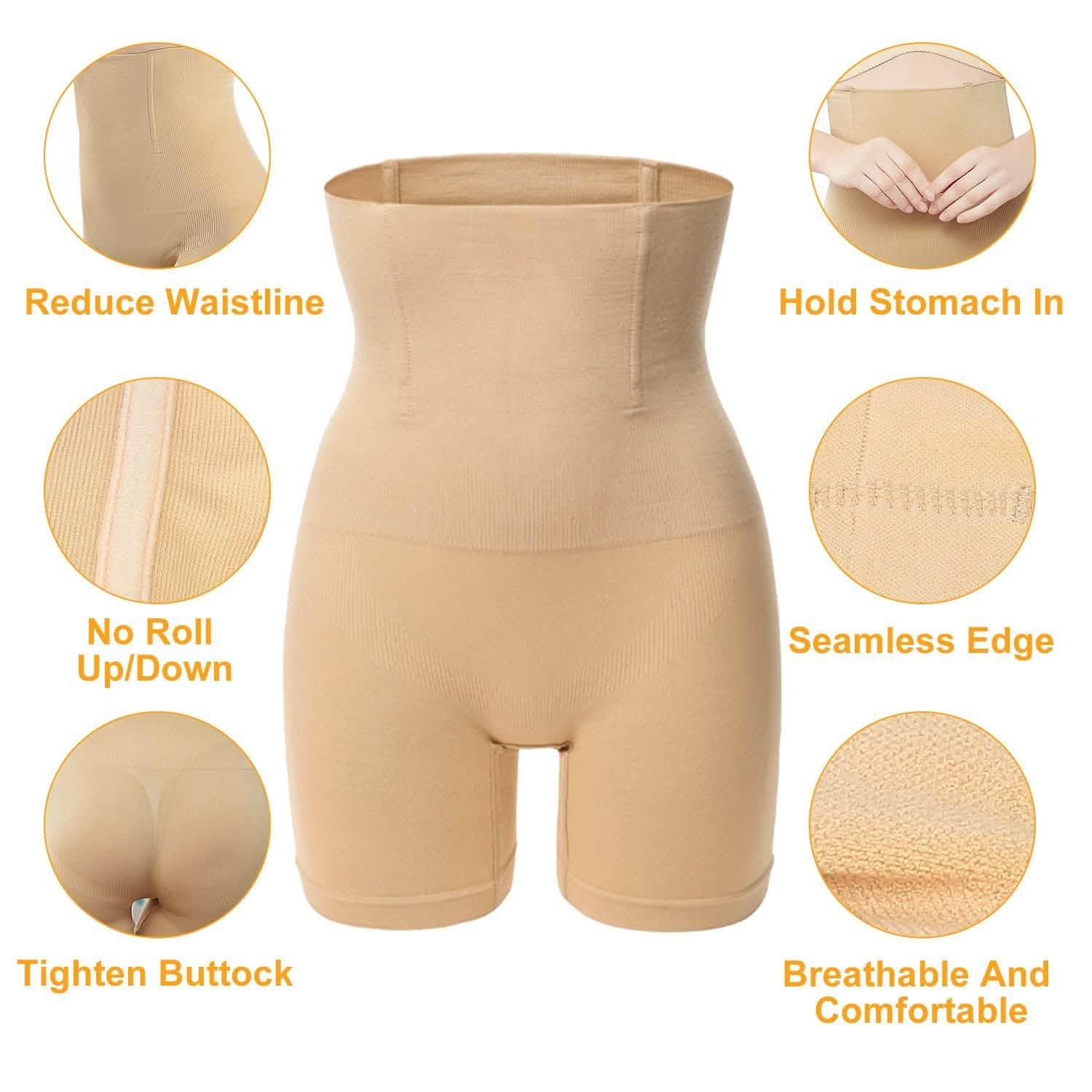 High Waist Shapewear Seamless Tummy Control Panties