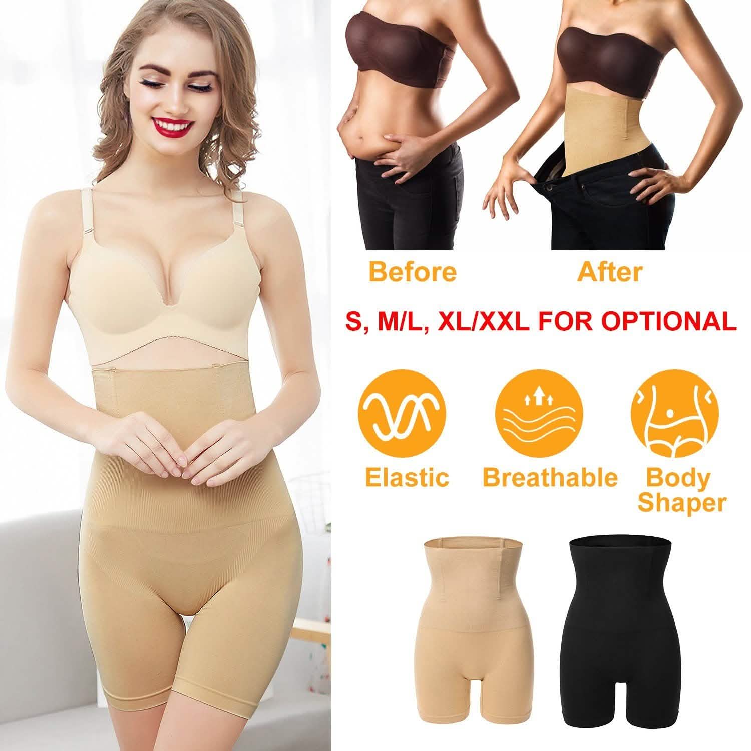 High Waist Shapewear Seamless Tummy Control Panties