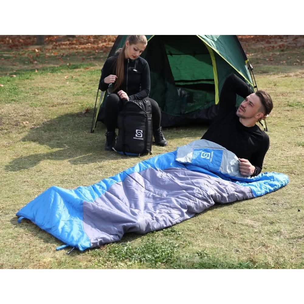 HOLLEGEND Sleeping Bag - Envelope Lightweight Portable